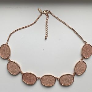 Rose gold necklace